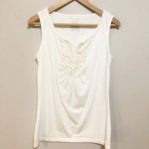 ST JOHNS BAY IVORY TANK SIZE M